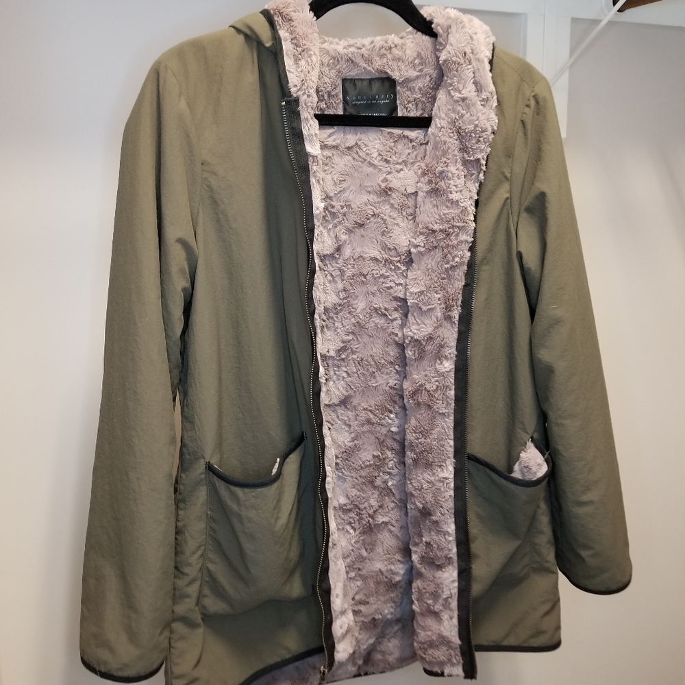 Sanctuary Fur Jacket